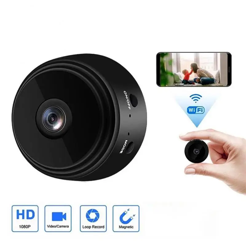 

A9 Mini Smart Camera WiFi Remote Wireless Monitoring 1080p Ip Camara Vigilancia Wifi Security Protection Surveillance Cameras