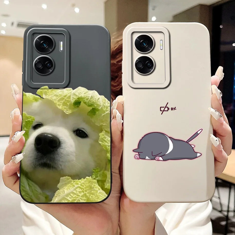 Чехол для Honor 90 Lite CRT-NX1 противоударный чехол популярный цветочный мягкий жидкий