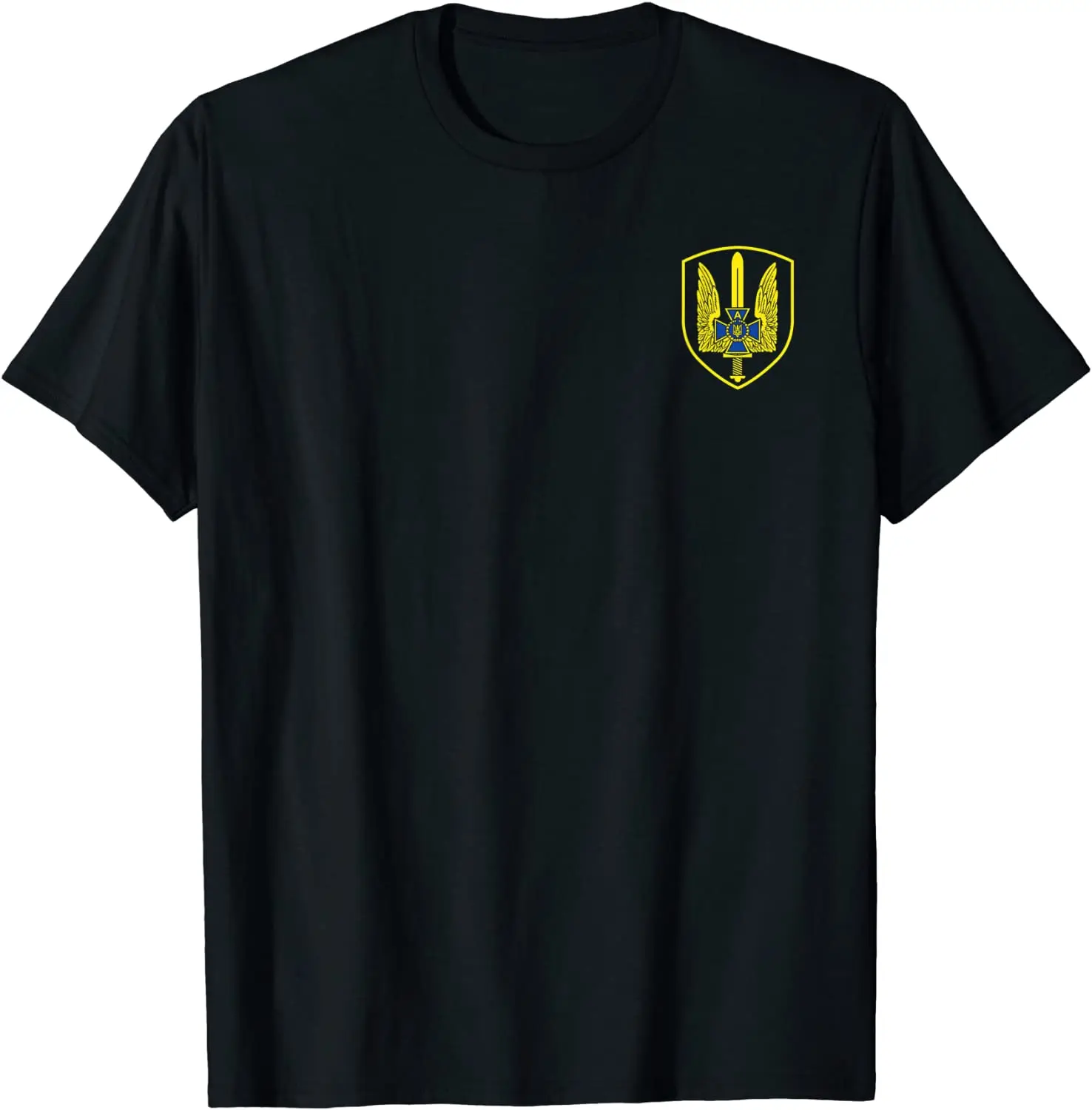 

SBU Ukraine Alpha Group Special Forces Spetsnaz Men T-shirt Two Side Print O-Neck Casual Harajuku Mens T Shirts