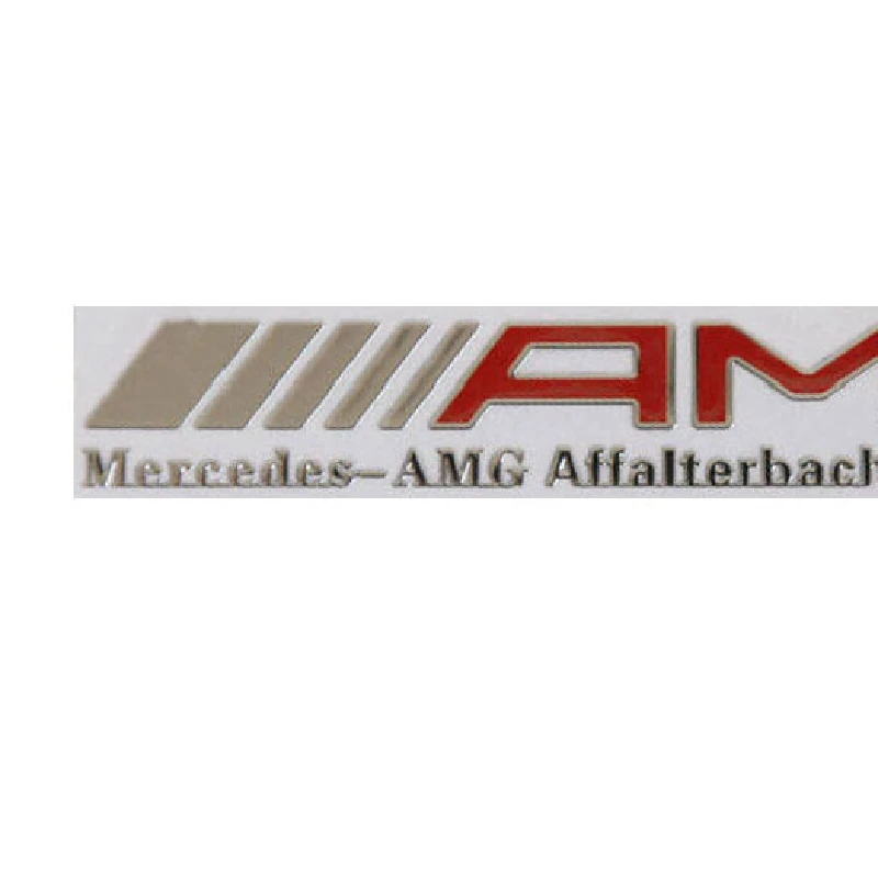 

For Mercedes Benz AMG W202 W203 W204 W210 W211 W124 Interior Console Metal Decal Door Handle Metal Decal Automotive Accessories
