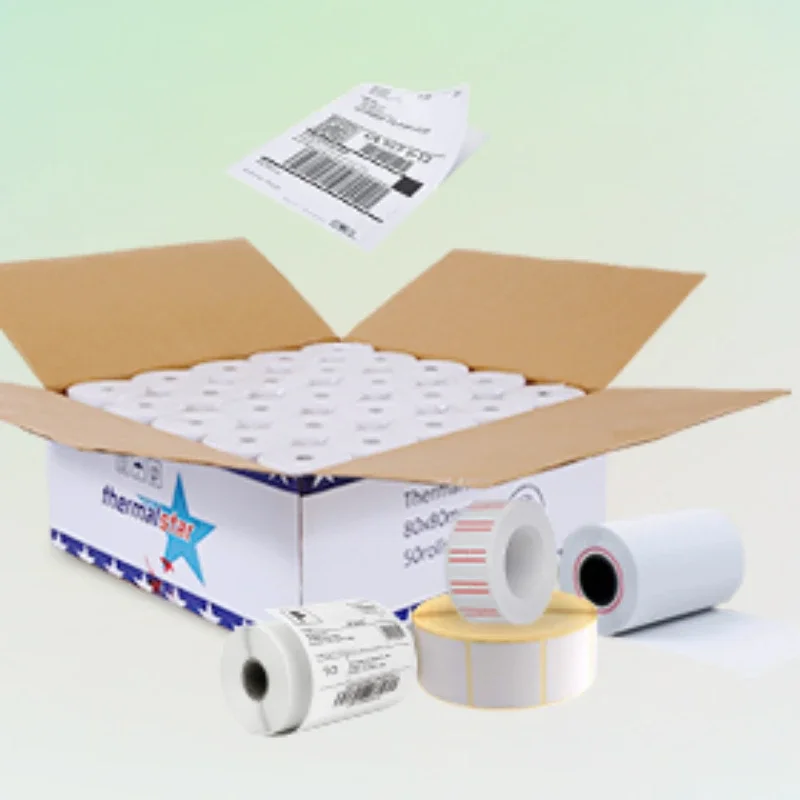 Полностью автоматическая машина для нарезки и перемотки термобумаги