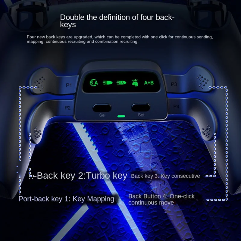 Для комплекта для переназначения контроллера Ps5 Назад и 4 задние кнопки Комплект