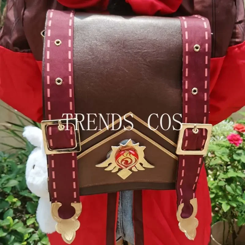 Рюкзак для косплея Klee Bag Дорожные сумки Косплей Костюм Реквизит Плюшевая игрушка