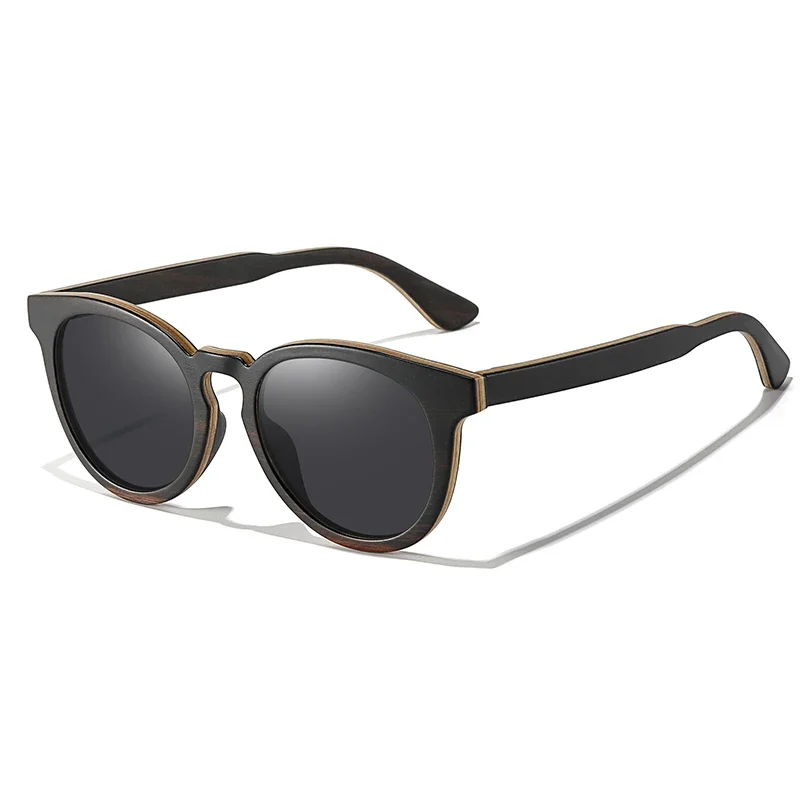 Солнцезащитные очки с бамбуковой древесиной для мужчин и женщин классические