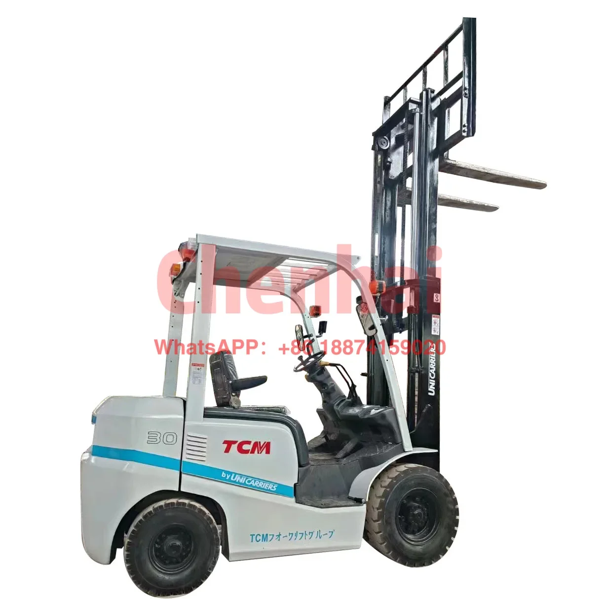 Вилочный погрузчик Tcm30 мини-погрузчик с боковым переключением б/у TCM 20 25 35 FD30 2