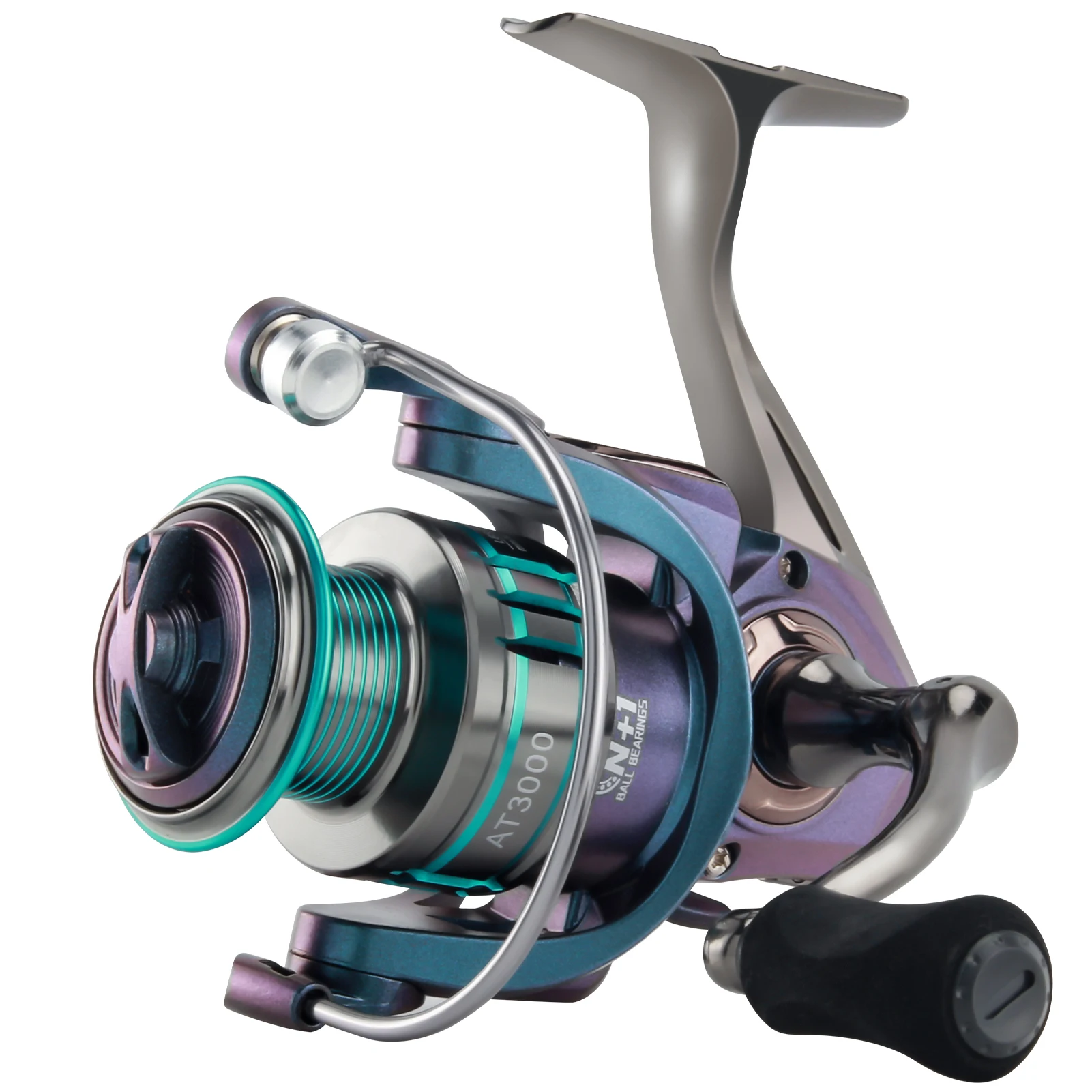 

HAUT TON Spinning Reel Galaxy AT Full Matel Farme,7+1BB Stainless Ball Bearing,33LB MAX Drag Fishing Reels