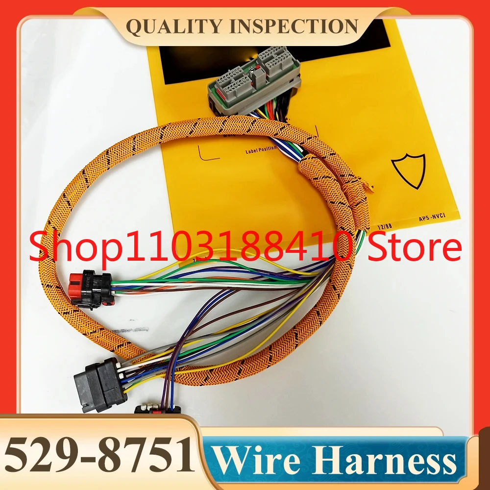 529-8751 Жгут проводов питания двигателя Caterpillar 320 323 323GC 330GC 5298751