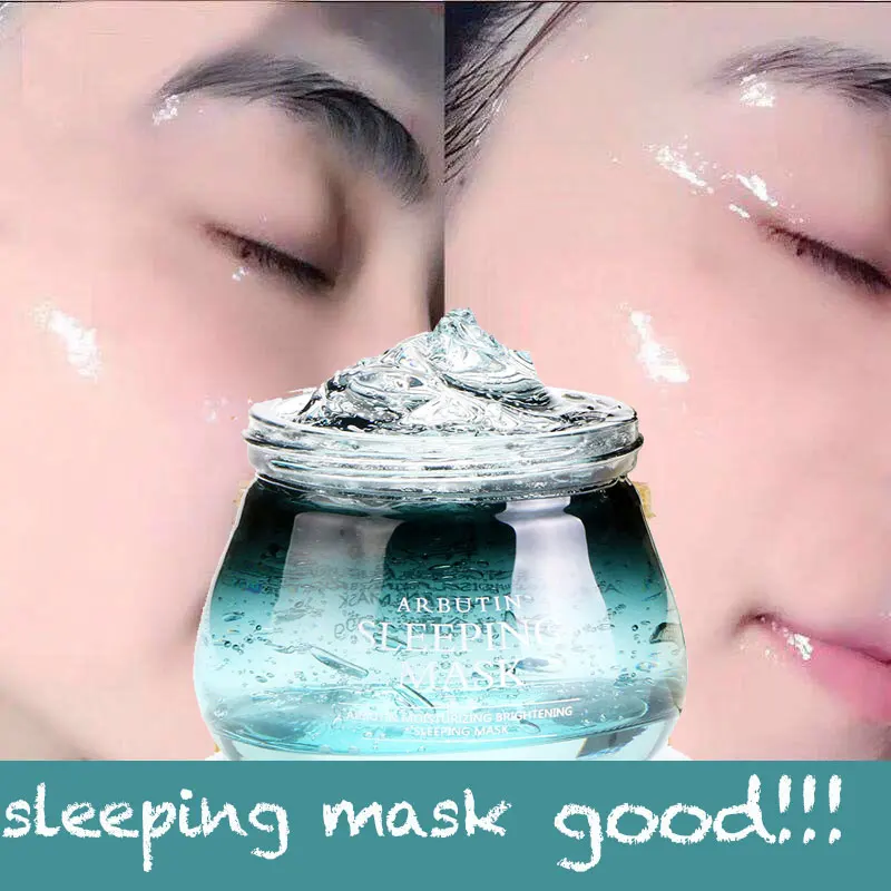 

120g face mask Arbutin tony moly Sleeping mask skin care korean sleep mask facial mask gel lifting visage collagen Moisturizing