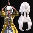 Парик для косплея аниме Danganronpa V3 Angie Yonaga Anjii, термостойкие парики для женщин, Длинные Синтетические волосы + бесплатная шапочка для парика