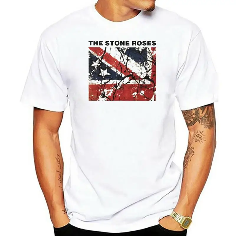 

Jigg and Roll Men The Stone Roses T-Shirt Summer 2022 Short Sleeve Plus Size Design Style New Fashion Top Tee T Shirt