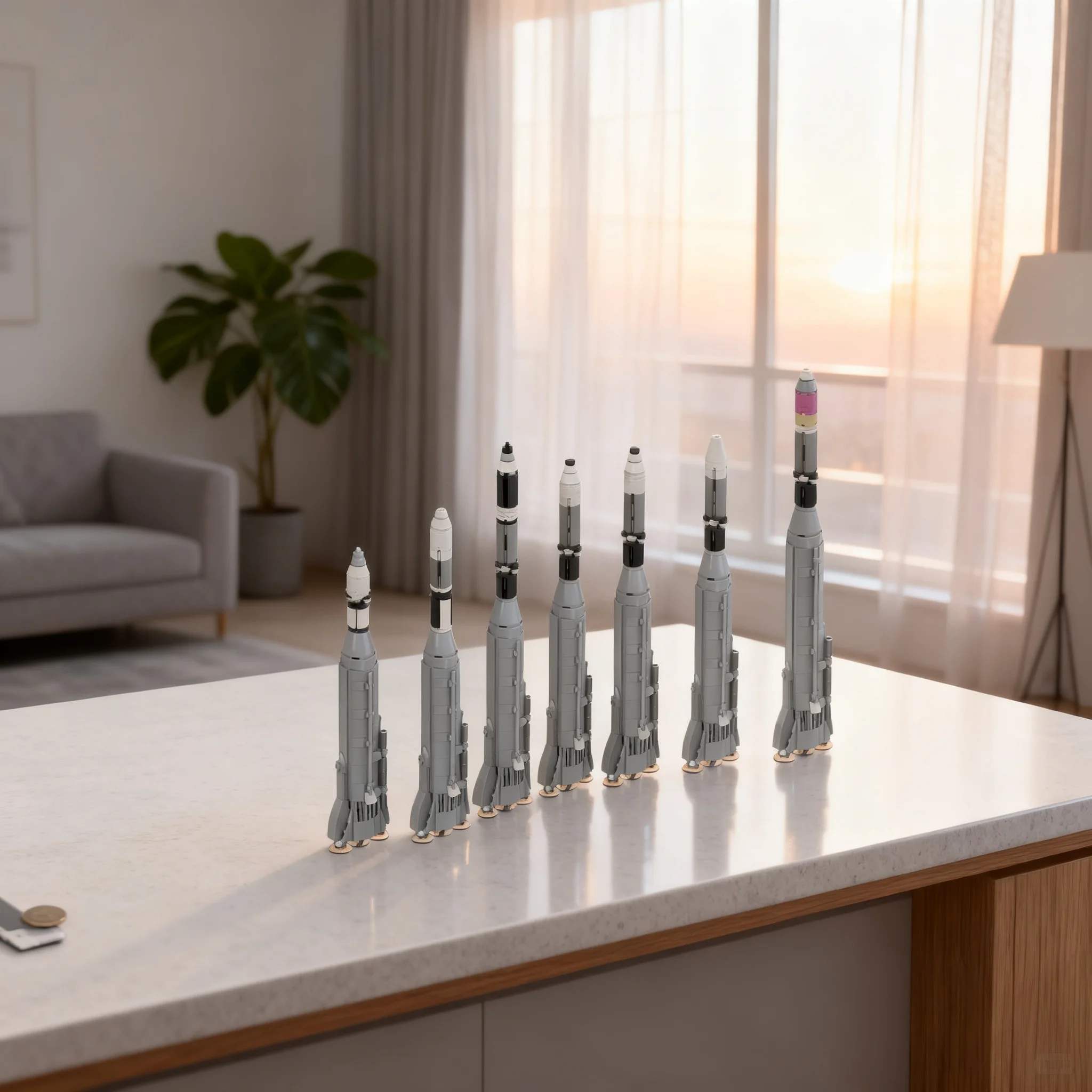 1424 детали MOC Атлас Агена в масштабе 1:110, космическая модель, строительные блоки, творческая образовательная идея, сборная модель, коллекция на день рождения. (art.: 3920dcd4a51a2) - 3920dcd4a51a2