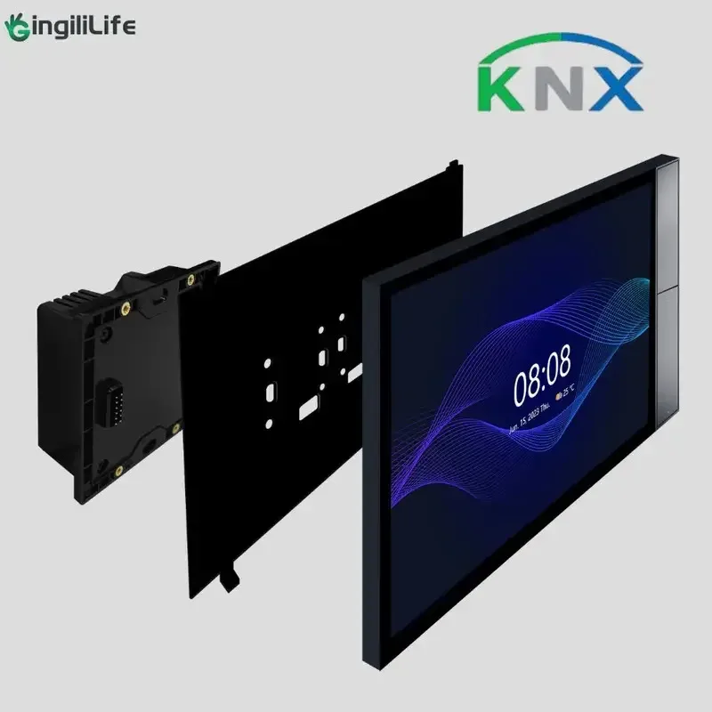 Фото 10-дюймовая домашняя панель управления KNX, центральный переключатель, настенное сиetem POE 100K+, аналогичные товары продаются №1