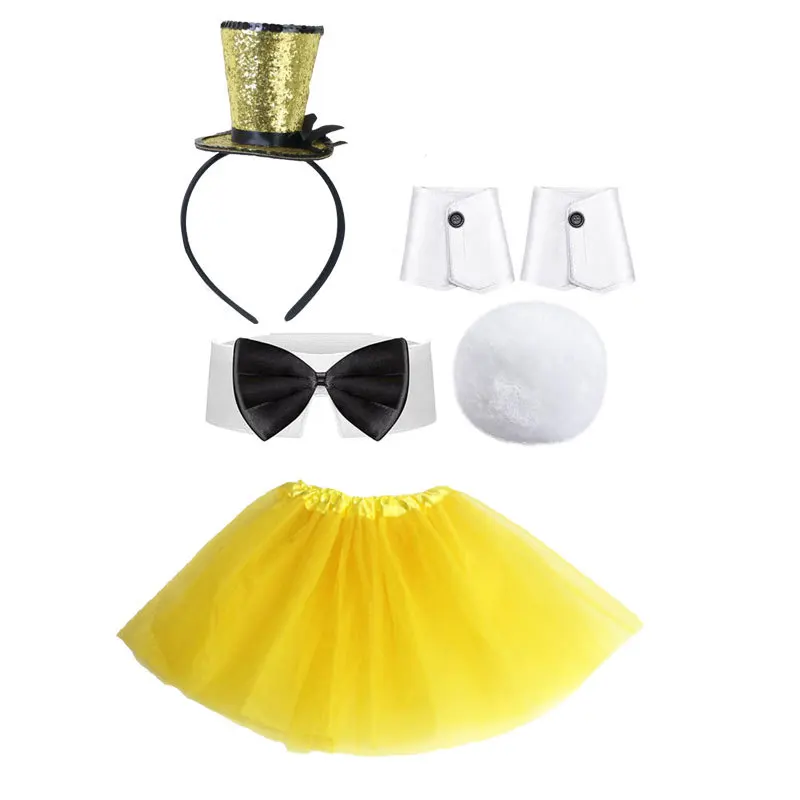 Детский головной убор из нетканого материала для косплея Хэллоуина ведьмы в виде