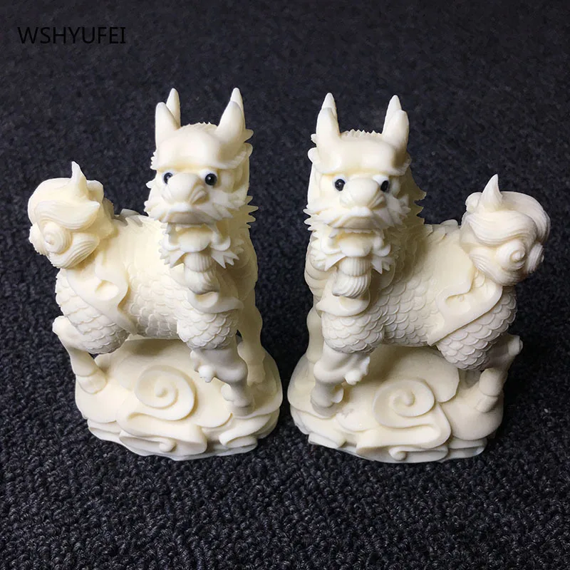 WSHYUFEI одна пара китайская яркая фотография белая высококачественные фигурки для