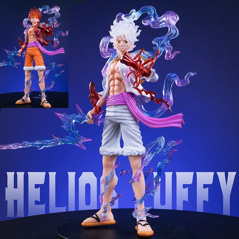 

26cm GK Figure One Piece Sun God Nika Gear 5 Luffy PVC Action Figurine Monkey D Luffy Statue Collectible Model Doll Toys