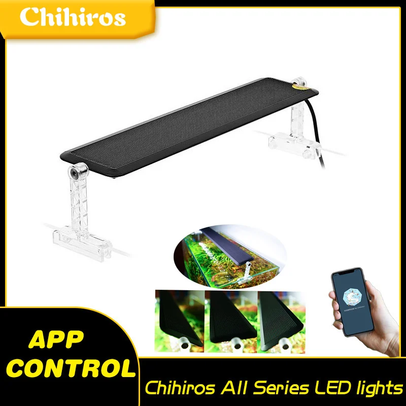 

Chihiros A2 Series AII LED Lighting Aquatic Supplies Plants Lamp APP Bluetooth Full Spectrum Fish Tank Aquarium Sunrise Sunset