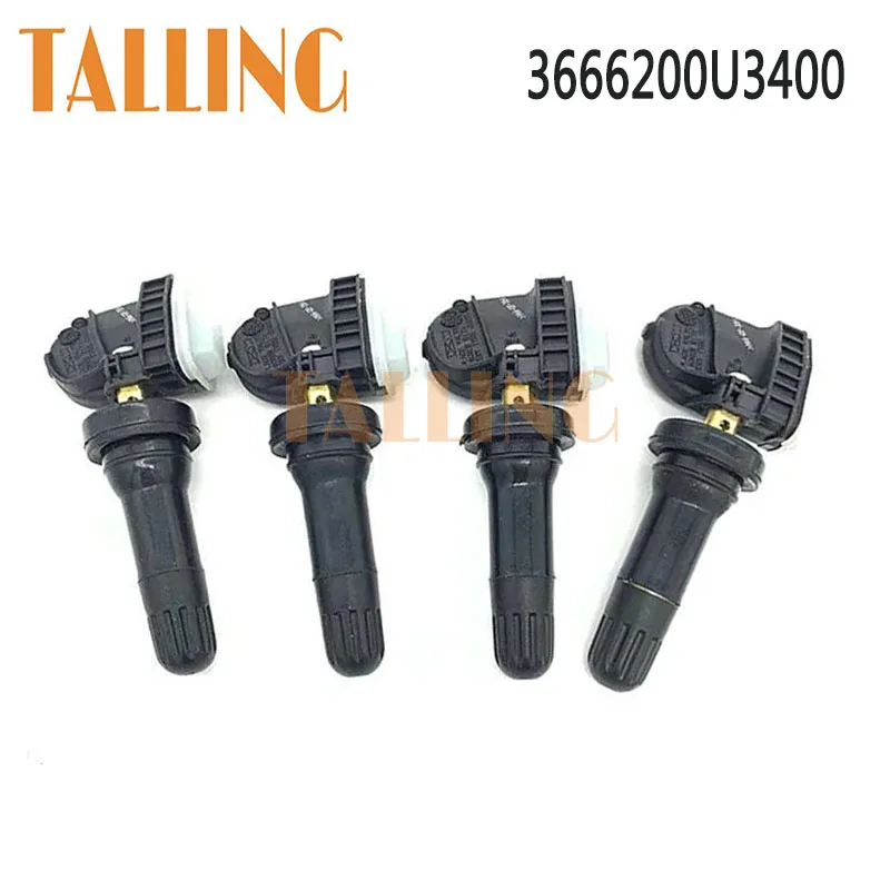 4 шт. TPMS датчик контроля давления в шинах 433 МГц для JAC S4 2019 2020 новые автозапчасти