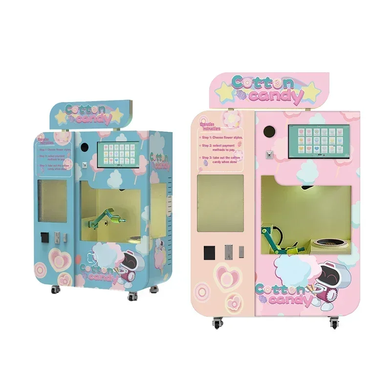 Автоматическая машина для производства сладкой ваты