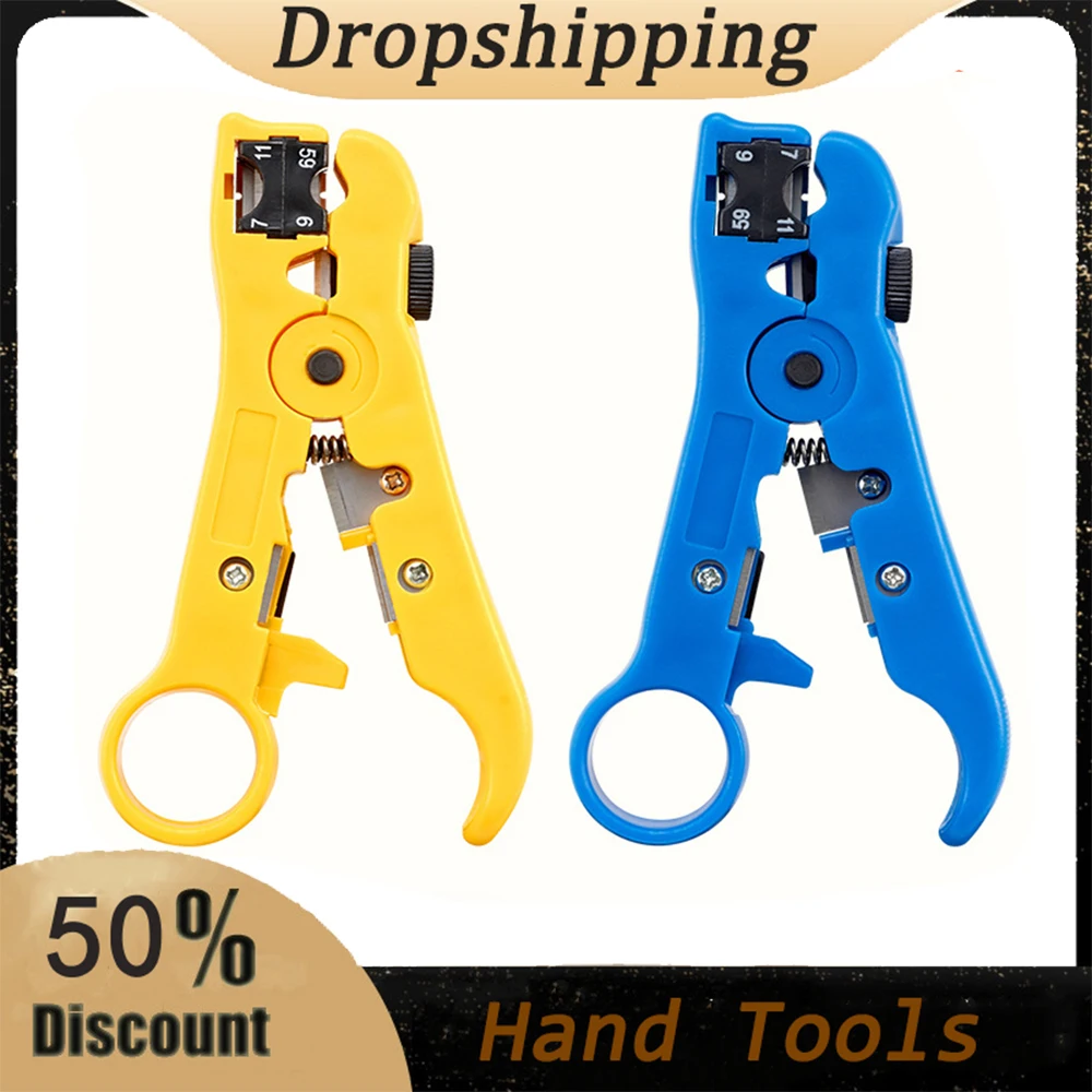 

Многофункциональный инструмент для зачистки проводов, электрический инструмент для резки, зачистки проводов для UTP/STP RG59/6/7/11, инструмент для зачистки коаксиального кабеля