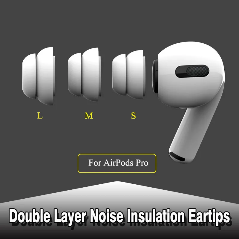 Сменные вкладыши силиконовые левые и правые для беруши снижения уровня шума