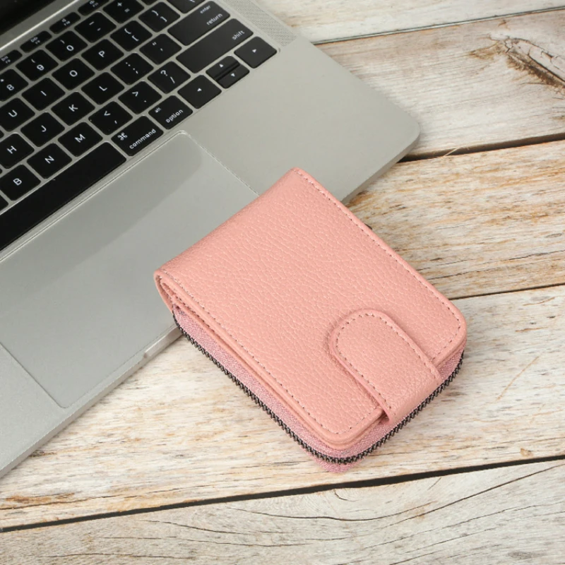 2023 New Organ Card Bag Male Anti-theft Brush Driver's License Leather Cover Wallet Driving License License Two In One