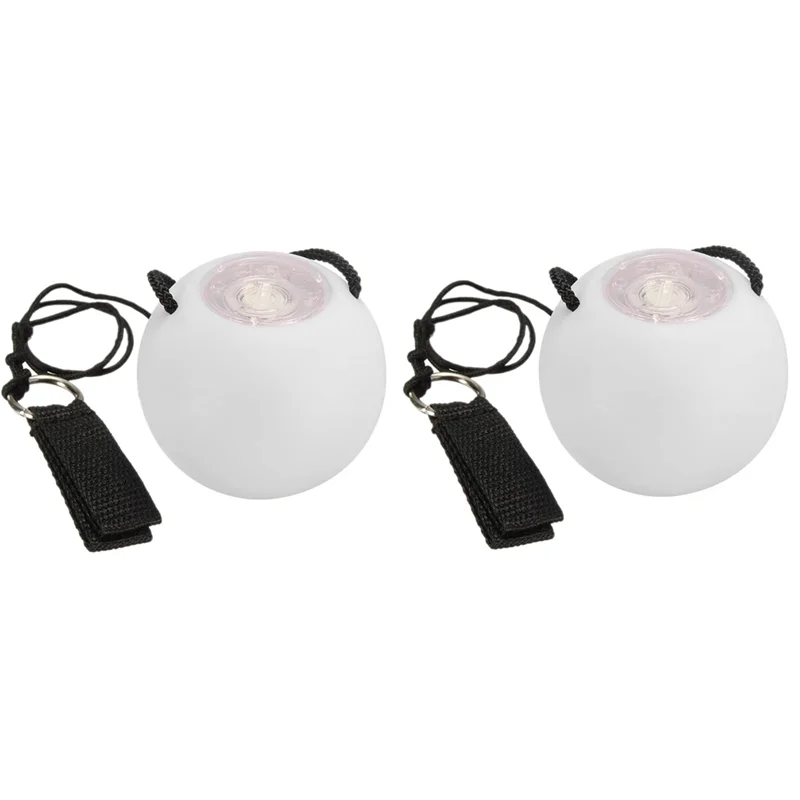 2 шт. светодиодные шарики Poi Glow Balls Светодиодная светящаяся игрушка Светящиеся