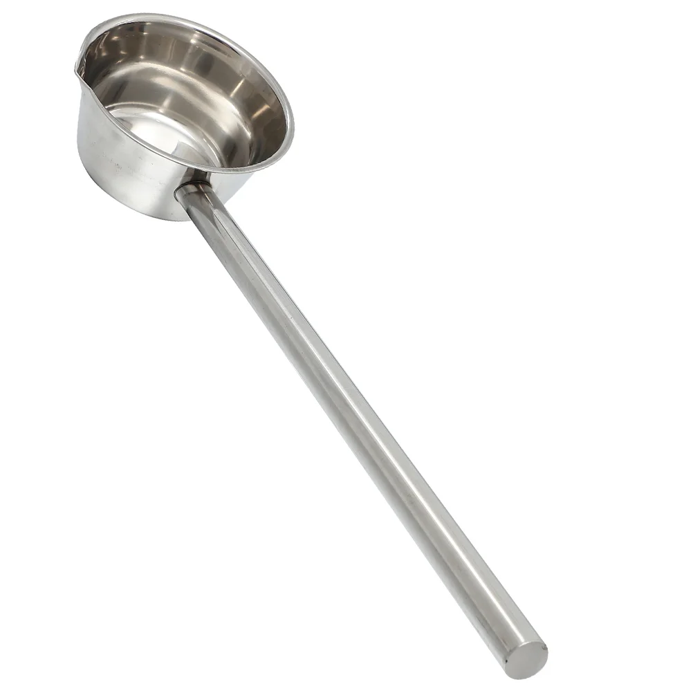 

Ladle Water Scoop Bath Spoon Dipper Cup Kitchen Stainless Steel Soup Garden Rinse Shampoo Shower Handle Watering Metal Long
