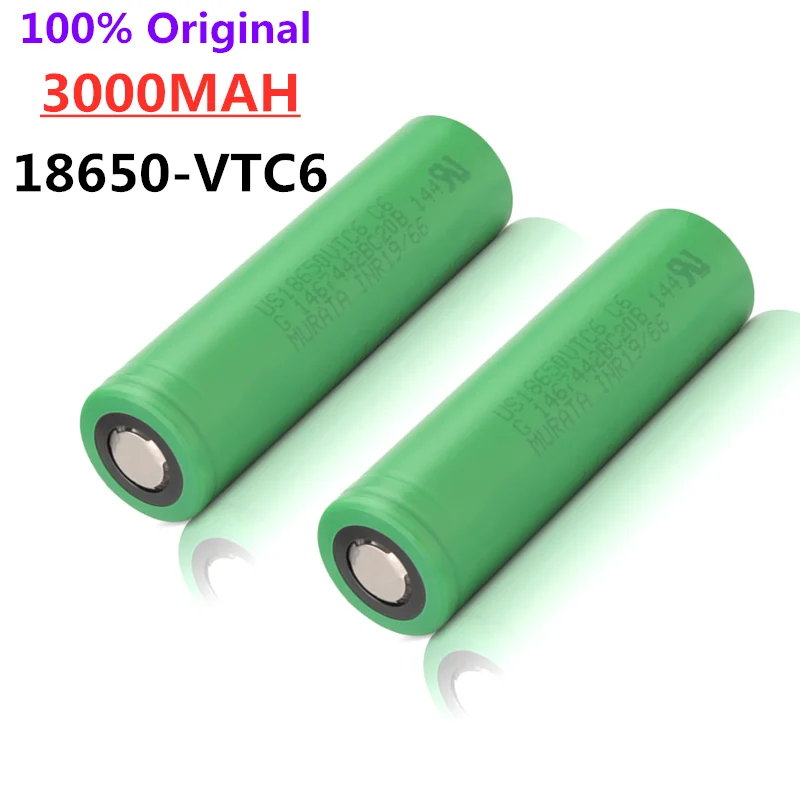 2-20 шт. новый оригинальный аккумулятор 18650 VTC6 3 7 в 3000 мАч перезаряжаемая батарея