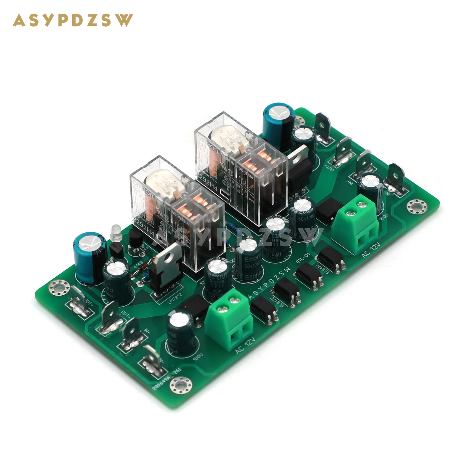 OTL-01 стерео OTL динамик защита задержки фотоэлектрическая SPK DIY комплект/готовая