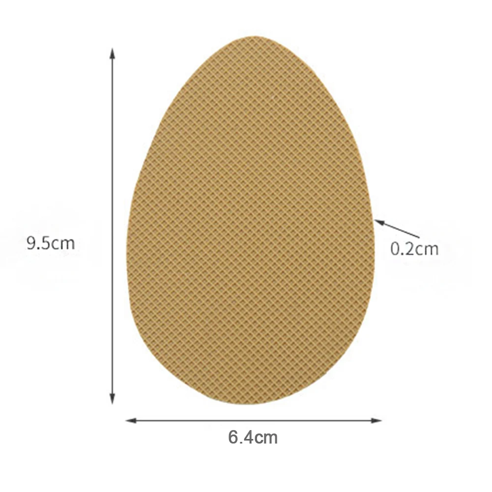 Non Slip Shoes Pads Self-Adhesive Shoe Grips Rubber Anti-Slip Insoles Stick Protector Silicone Resistant High Heels Sole Cover