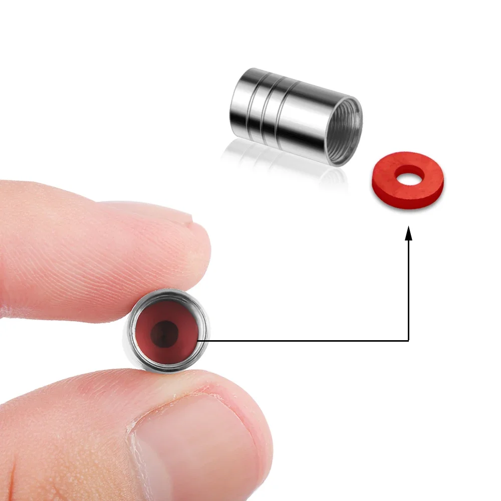 4 шт. металлические автомобильные стайлинговые колпачки для клапанов воздушных