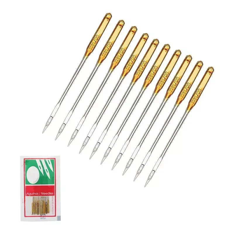 

Durable 10pcs/Set Household Sewing Machine Needles for Brother Singer Janome Juki Also Fit Old Sewing Machine Sewing Needle