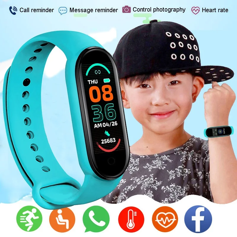 For Xiaomi M7 Smart Watch Children Fitness Sports Smart Band Bluetooth Sleep Monitoring Smartwatch kids watch for boys girls