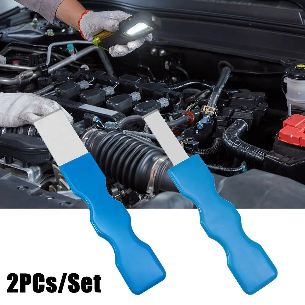 

2PCs/Set Premium Metal Carbide Scraper Car Vehicles Repair Tools for Clean Disc Brake Caliper Slides