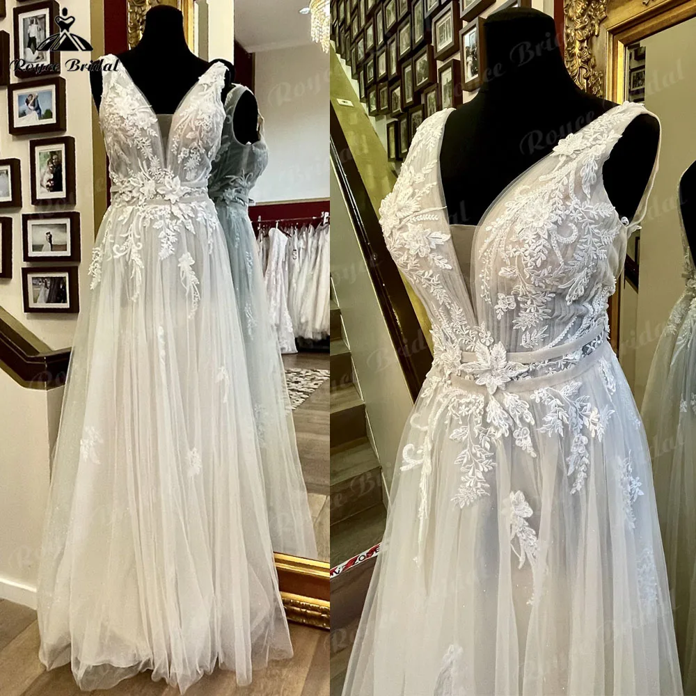 Свадебное платье Roycebridal без рукавов