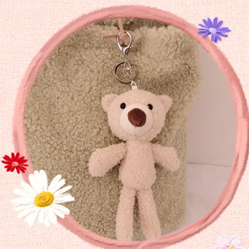 Новая модная плюшевая подвеска в виде медведя лягушки супер Забавный милый