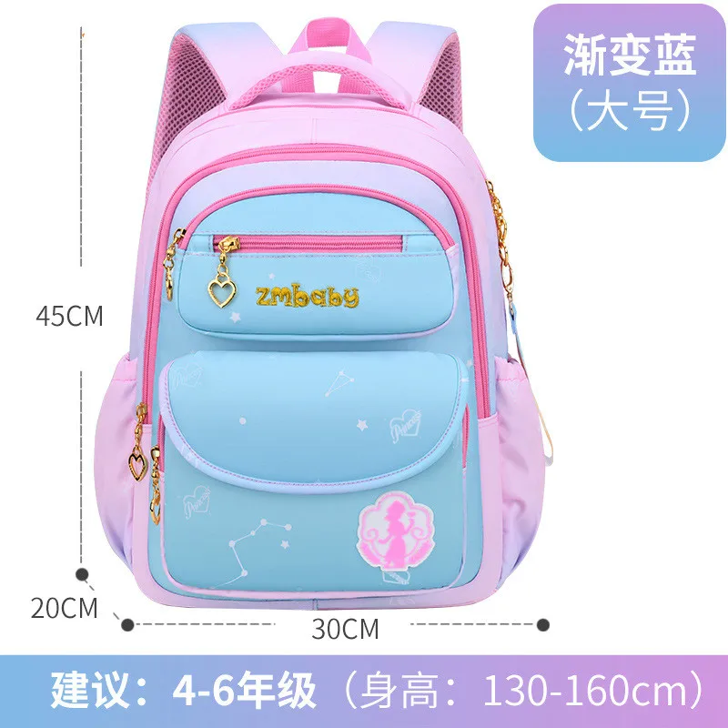 Waterproof Children School bags Girls Orthopedic school Backpack Kids Book Bag princess primay school Backpack bolsa infantil
