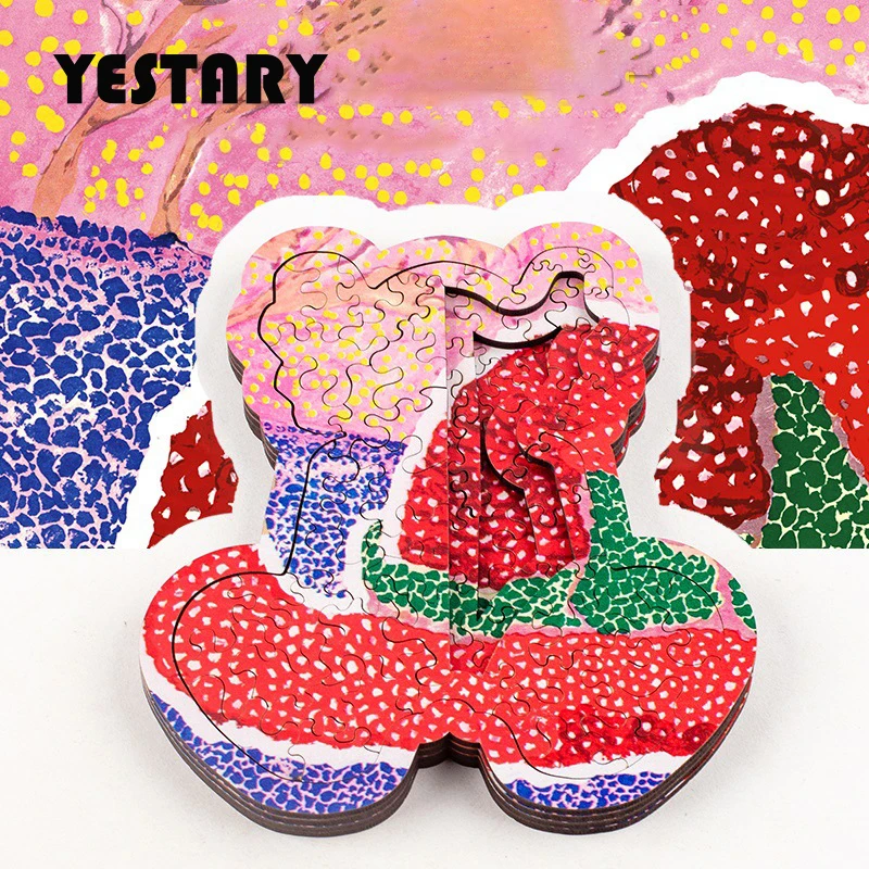 

Деревянный 3D пазл YESTARY, игрушки, головоломка-головоломка для развития мозга, игрушки, десять уровней сложности, три уровня, искусственная кожа для взрослых, подарки