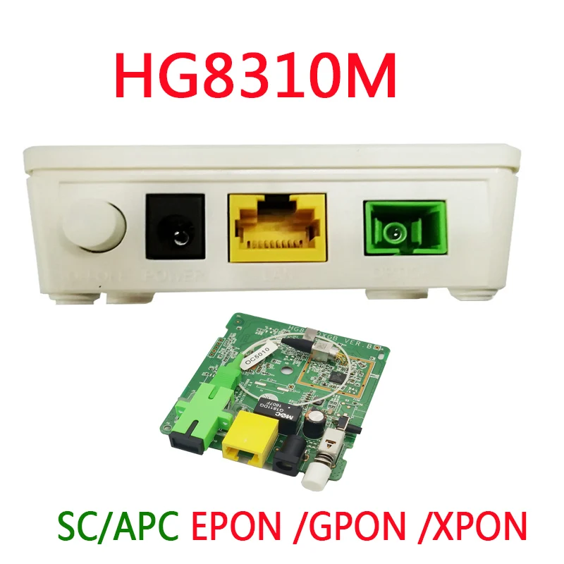 Onu gpon 100% новый модем epon ont sc/APC FTTH fiberhome onu hg8310m hg8010H HG8010C 1GE GPON EPON ONU ONT | Мобильные