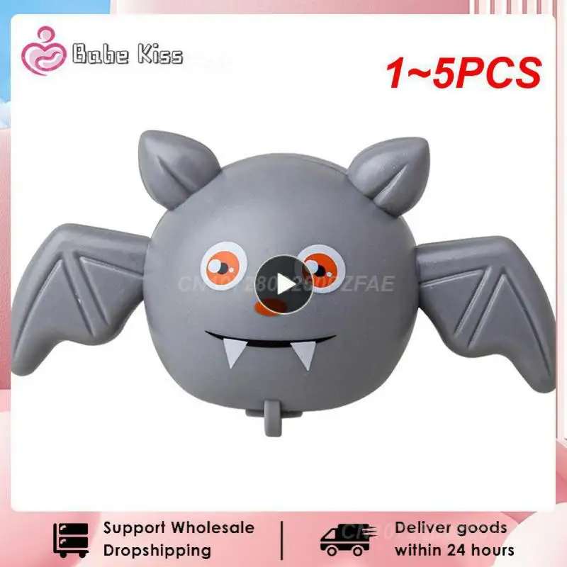 

1~5PCS Creative Novelty Halloween Party kids Pumpkin Car Pull Back Children Fun Interaction Small Toy Bat Ghost children Gift