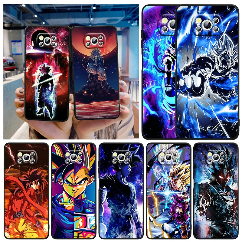 Чехол для телефона G-Goku D-Dragon Ball Z с аниме для Xiaomi Mi Poco X5 X4 X3 M5 M5S M4 M3 F5 F4 F3 F2 C40 Pro GT