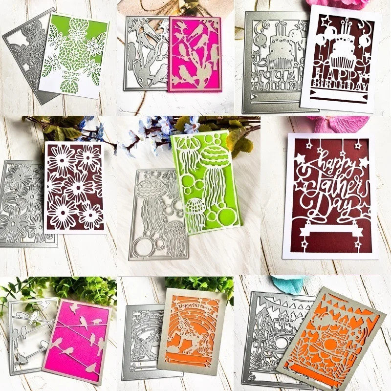 

Металлический трафарет для скрапбукинга «сделай сам»