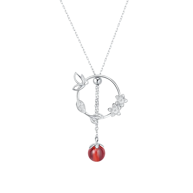 Аниме Tian Guan Ci Fu TGCF Hua Cheng Xie Lian цветок ожерелье с красными бусинами женские