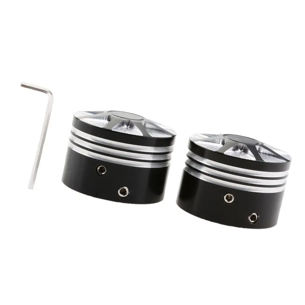 Deep Contrast Cut Front Axle Nut for XL883 1200