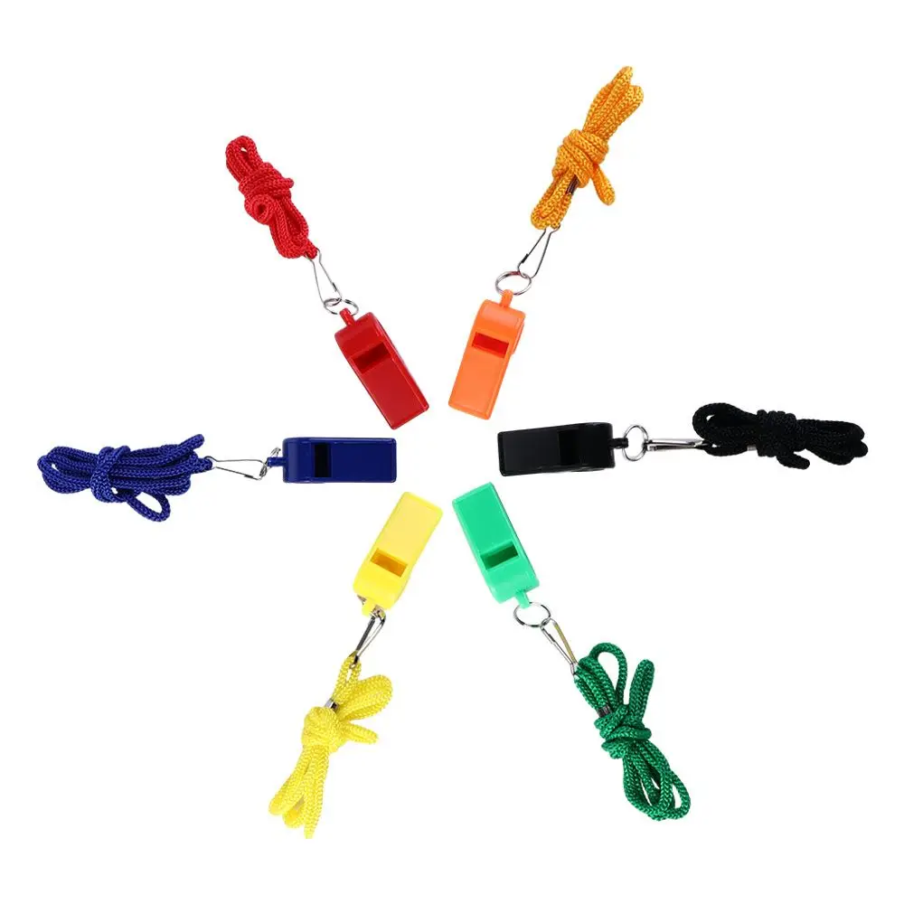 

Competitions Professional Football Soccer With Lanyard Outdoor Survival Tool Referee Whistle Cheerleading Tool Whistle