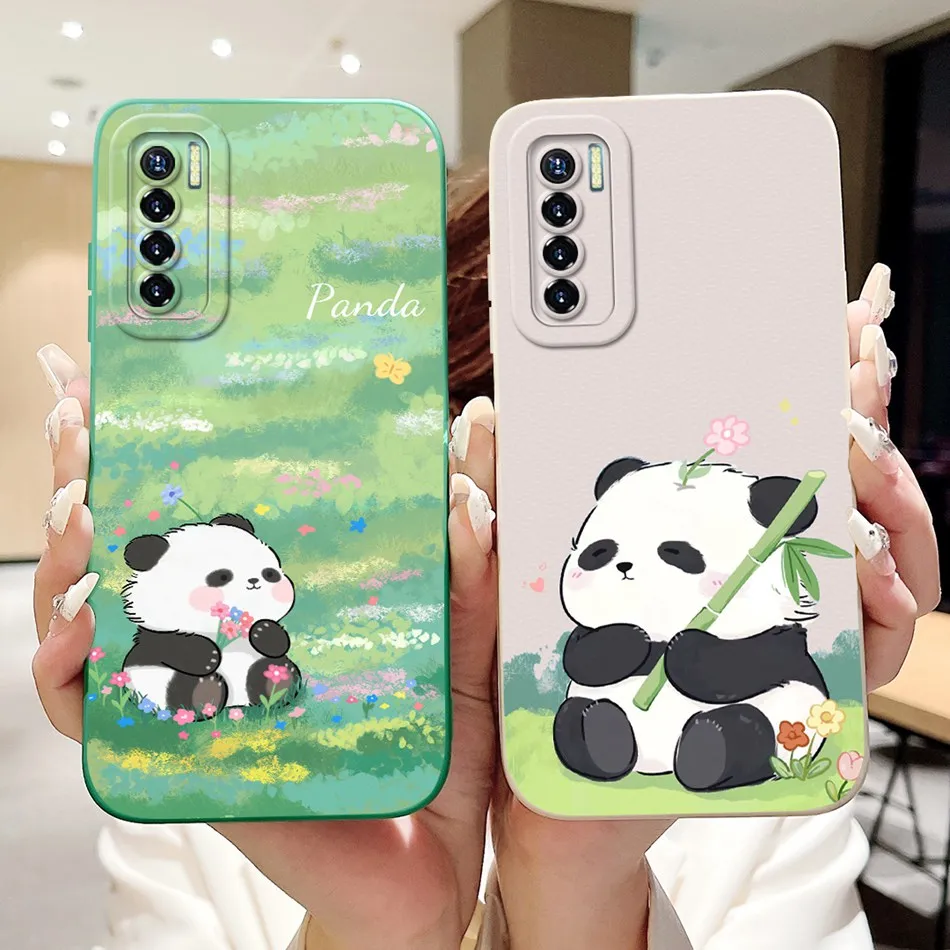 Для Tecno Camon 17 Pro CG8 CG8h милый кролик панда для 17Pro противоударные чехлы телефонов