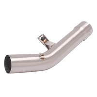 escape motorcycle mid connect tube middle link pipe stainless steel exhaust system for suzuki gsf650 gsx650f 2007 2016