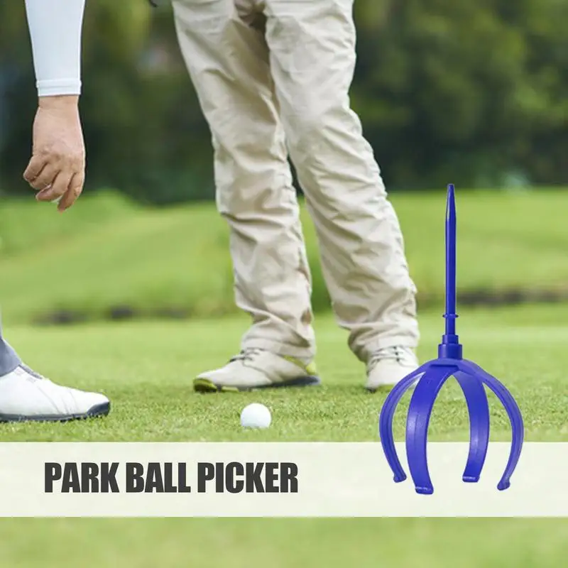 WA piłkę golfową Disc Golf Retriever z czterema bolcami Przenośny składany teleskopowy chwytak do piłek golfowych