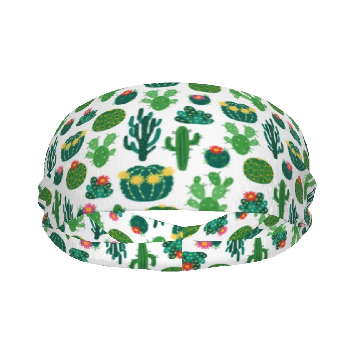 

Sports Headband Portable Hair Band Gorgeous Succulent Hair Wrap Brace Cycling Running Exercising Sweatband