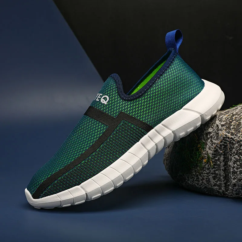 YRZL мужские повседневные кроссовки дышащая спортивная обувь нескользящая